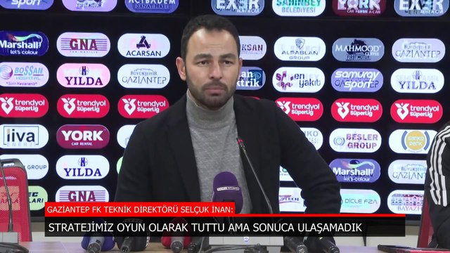 Gaziantep FK'da Selçuk İnan: Çok emek harcadık ve bir şekilde bu takımı oluşturduk
