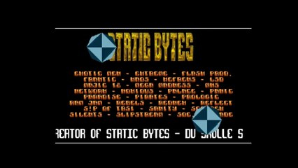 Amiga Cracktro All Time Greatest Hits 09 By Static Bytes (1992)