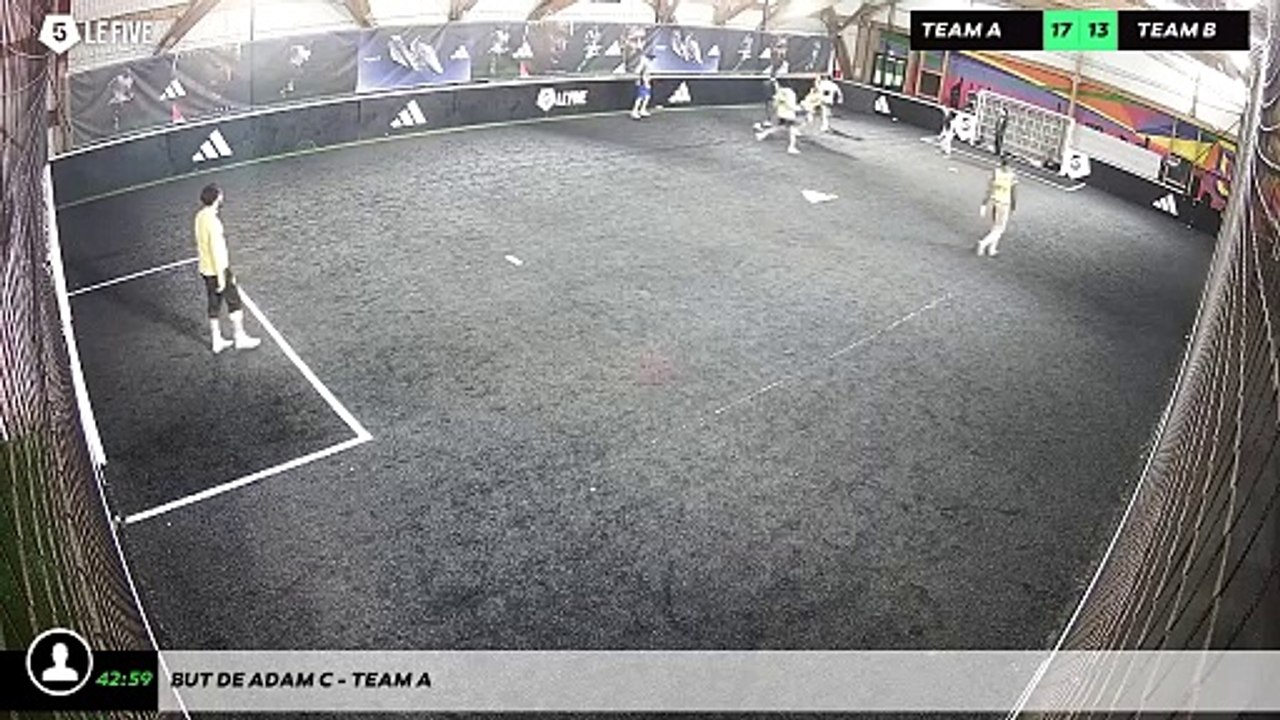But de Adam C - Team A