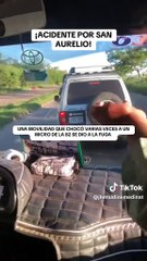 Video muestra el momento exacto en que conductor ebrio chocó un micro
