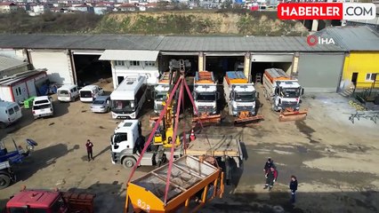 Düzce Belediyesi Karla Mücadeleye Hazır