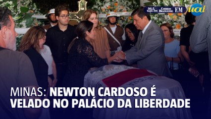 Newton Cardoso é velado no Palácio da Liberdade