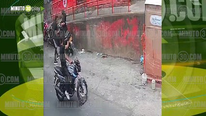 Delincuente asalta a enfermera en barrio Juan Pablo Segundo y la deja con lesión en costilla