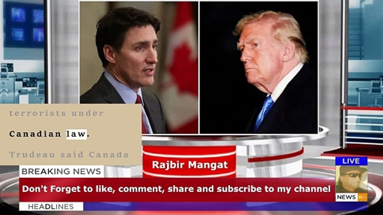 Trump to pause promised tariffs for 30 days after speaking with Trudeau