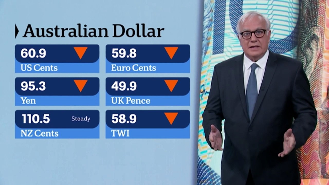 Australian dollar hits a five year low