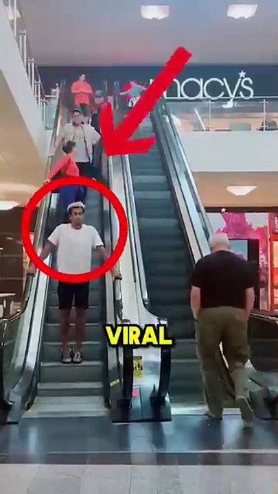 This guy can turn off all the escalators