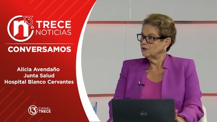 Conversamos con: Alicia Avendaño. Pdta Junta Directiva Hosp Blanco Cervantes