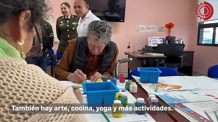 Atiende Defensa a elementos de la tercera edad en centro innovador