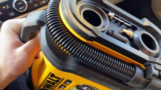 Dewalt Car TIRE PUMP INFLATOR Survival Preparedness Must Have Test and Review #wisebuyreviews
