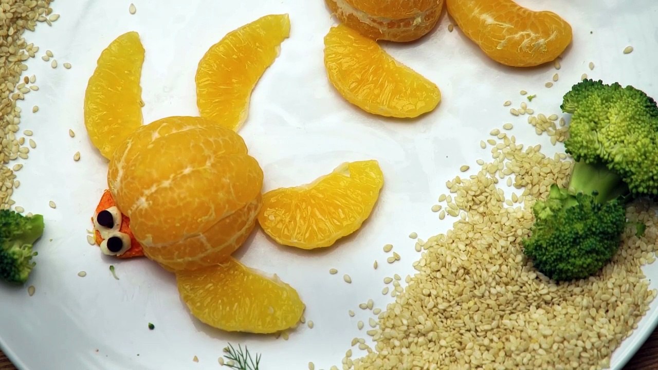 Art fruitier : la magie de la mandarine
