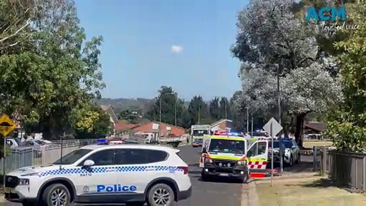 Helicopter landing Bell Park