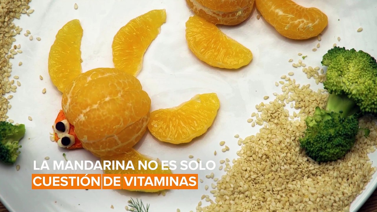 Hazlo con frutas: mandarinas mágicas