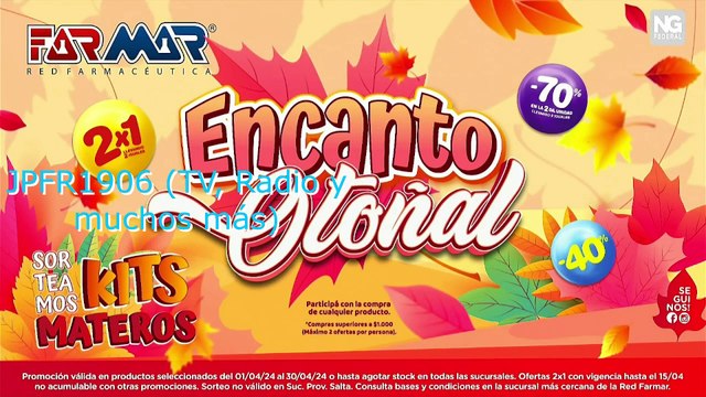 Norte Grande Federal 🇦🇷 - Tandas Publicitarias - 26/30 de Abril del 2024