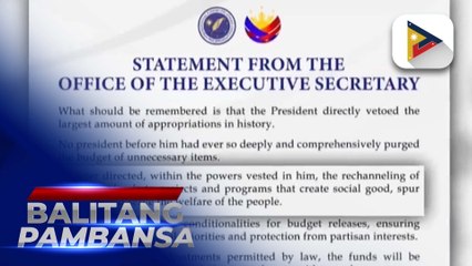 PBBM, kauna-unahang Pangulo na personal na bumusisi nang husto sa national budget