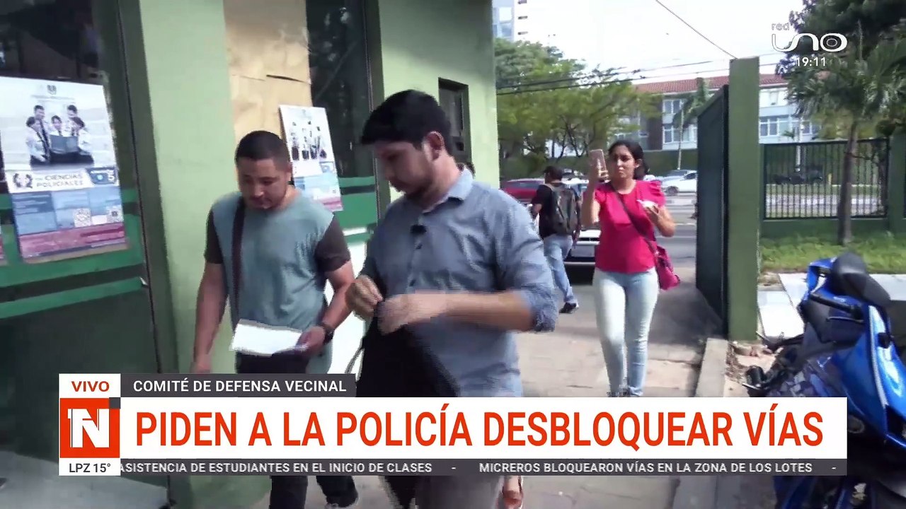 Piden a Policías desbloquear vias