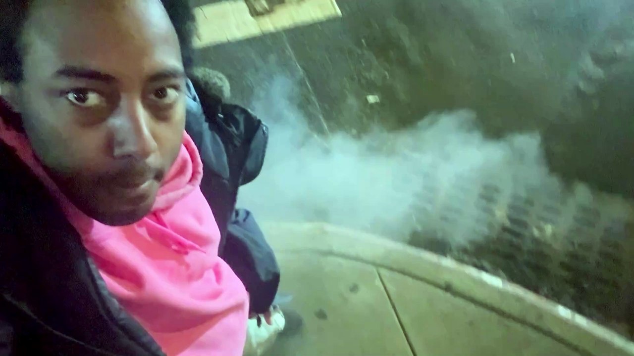 Baron Tremayne Caple A.K.A. Foxy Kitsune Fox: Smoking And Getting High On New York City Sewer Smokes