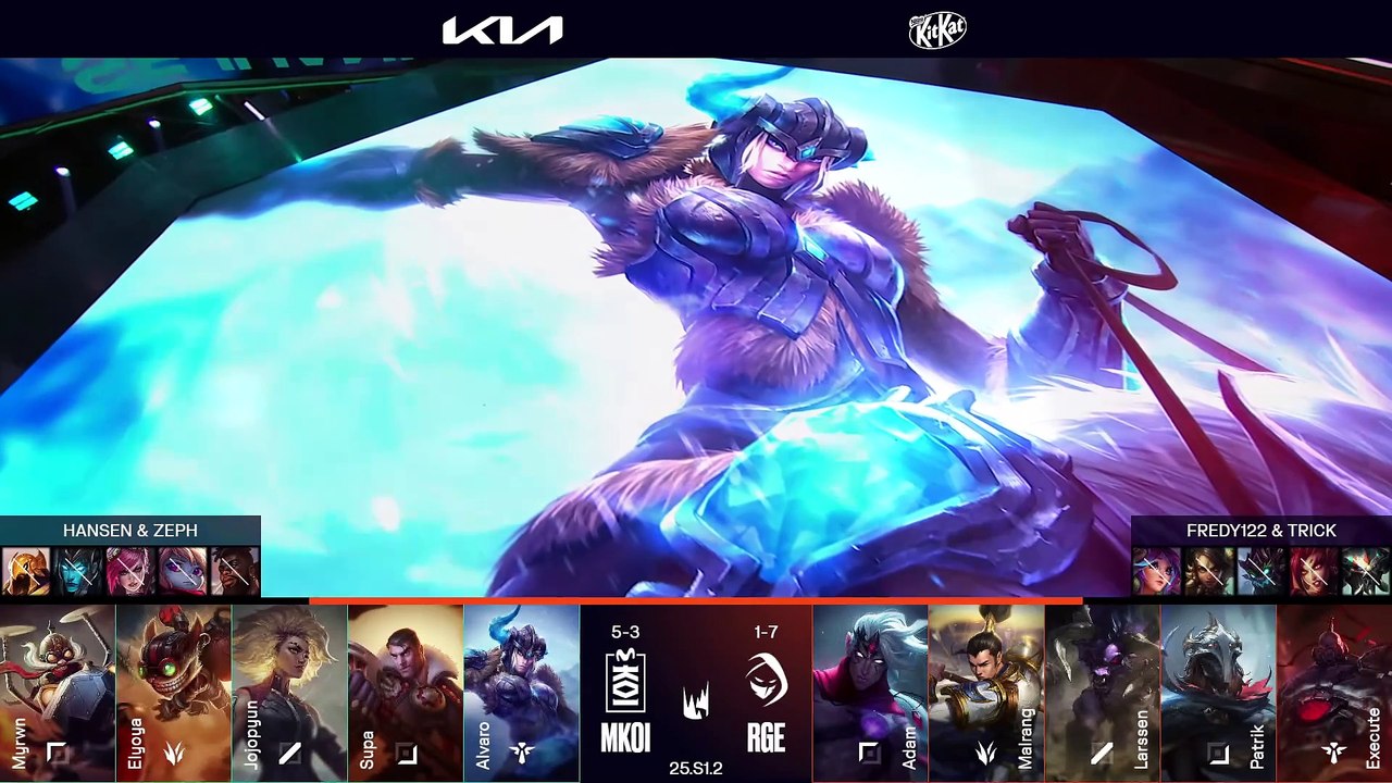 MKOI v RGE | 2025 LEC Winter | Week 3 Day 3 | Movistar KOI vs Rogue