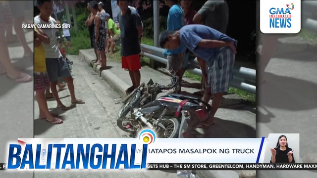 2 estudyante, patay matapos masalpok ng truck | Balitanghali