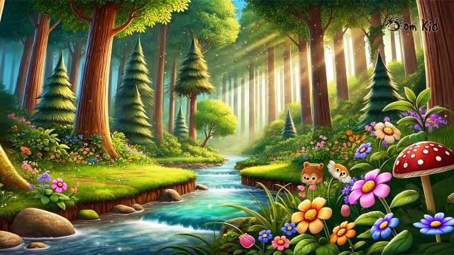 Chú Voi Con Trong Rừng Xanh - Nhạc Thiếu Nhi Động Vật - Hoạt Hình Sôi Động, Nhạc Con Vịt