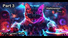 AI Cat to Halloween Funny Cats Movie A.I. / K.I. Part 3