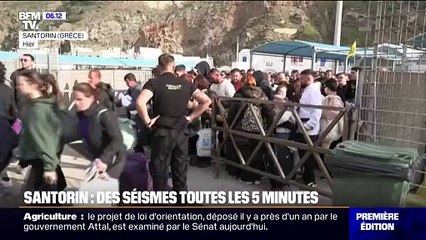Grèce: plus de 200 séismes observés depuis le 2 février sur l'île de Santorin