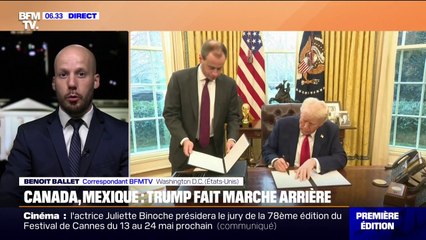 Canada et Mexique: Donald Trump accorde 30 jours de répit concernant les droits de douane après un accord