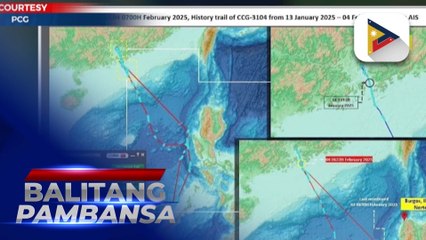 PCG, binuntutan ang dalawang barko ng CCG hanggang makalabas ng EEZ ng Pilipinas