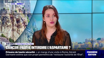 Aspartame: "Il n'y a pas de place pour ce type de composés dans l'alimentation", alerte une toxicologue