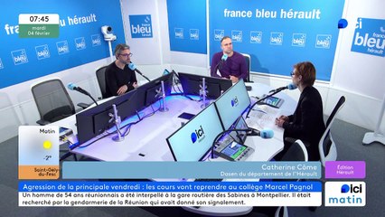 Catherine Côme directrice académique des services de l'éducation nationale dans l'Hérault