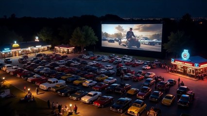 A.I. 1950s Gla-Mour Retro Beach Resort Short Film