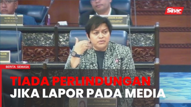 Pemberi maklumat tak boleh dilindungi jika lapor ke media dahulu - Azalina