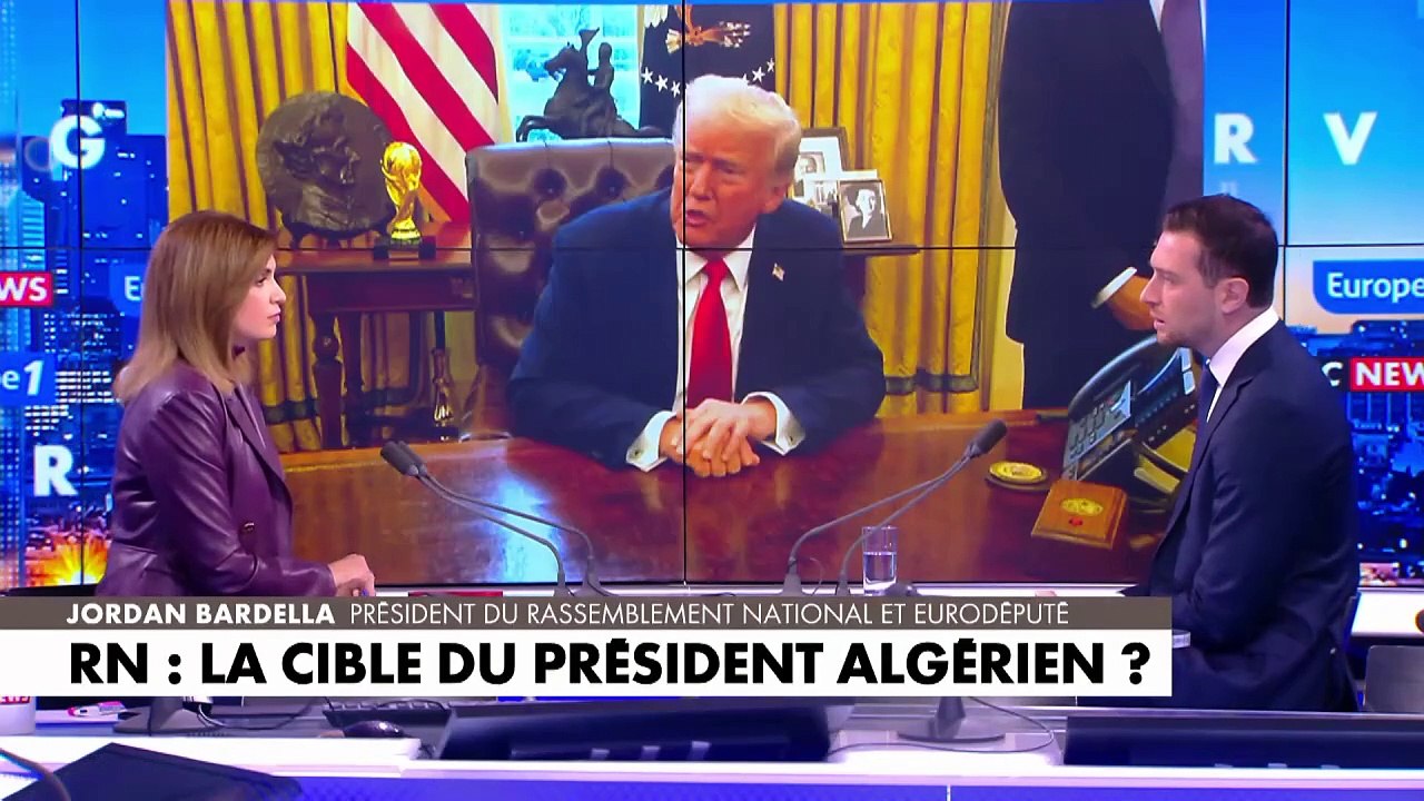 «Nous avons donné à l'Algérie son indépendance, il faut maintenant que le régime algérien nous donne la nôtre», assure Jordan Bardella