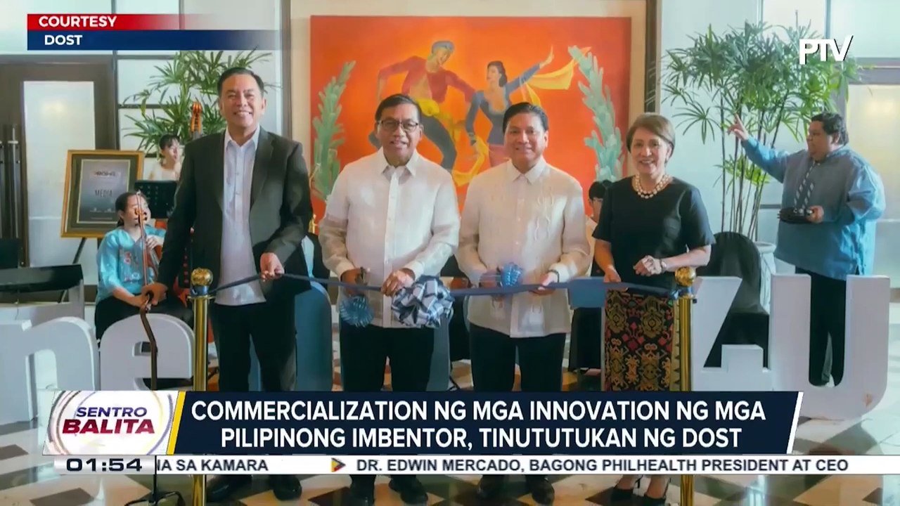 Commercialization ng mga innovation ng mga Pilipinong imbentor, tinututukan ng DOST;