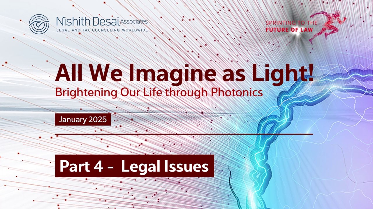 Photonics- Part 4 - Legal Issues
