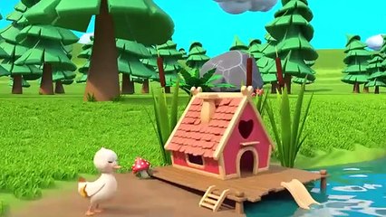 5 Little Ducks | Learn Colors Song | Nursery Rhymes | Kids Songs | kidooTv