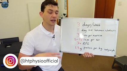 Weekly Muscle Gain Exercise Routine for Ages 50+