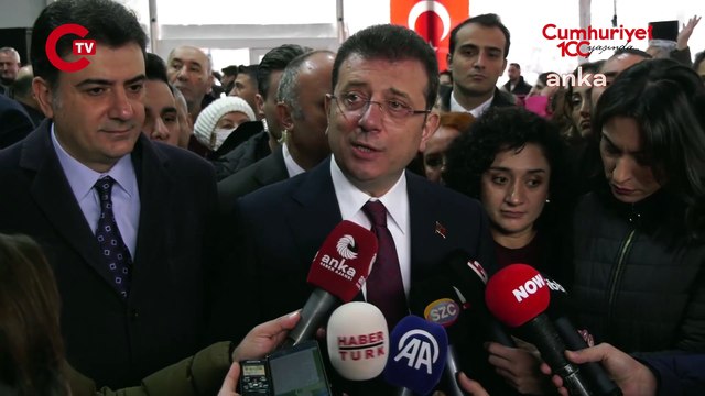 Ekrem İmamoğlu'ndan Mansur Yavaş'ın 'adaylık' sözlerine yanıt