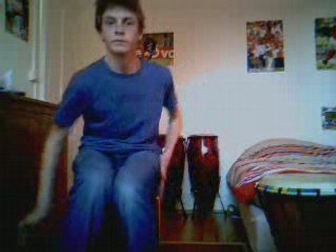 Baptiste impro Cajon