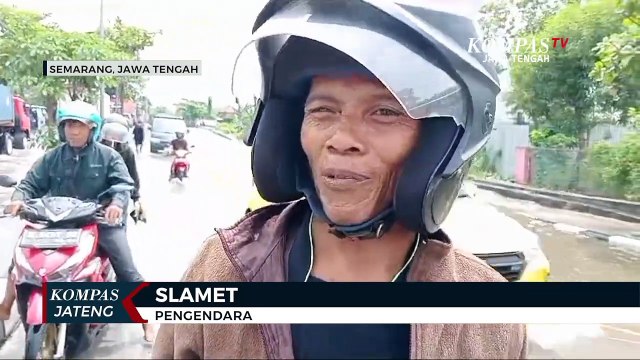 Pantura Kaligawe Semarang-Demak Banjir