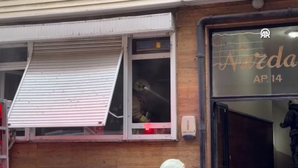 Şişli'de dairede çıkan yangında 1 kişi hayatını kaybetti