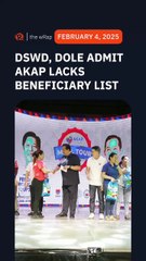 DSWD, DOLE admit AKAP has no list of beneficiaries