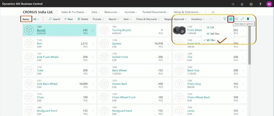Upload item Picture in any Item Card in Business Central #item #picture #d365bc