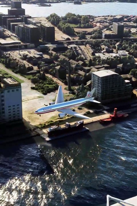 Hard Landing Giant Plane In The World 0043 #shorts