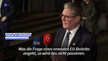 Starmer: Kein erneuter EU-Beitritt von Großbritannien