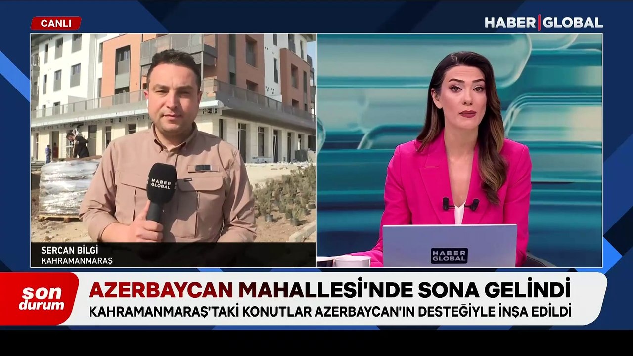 Azerbaycan Mahallesi'nde sona gelindi: Kahramanmaraş'taki konutlar Azerbaycan'ın desteğiyle inşa edildi