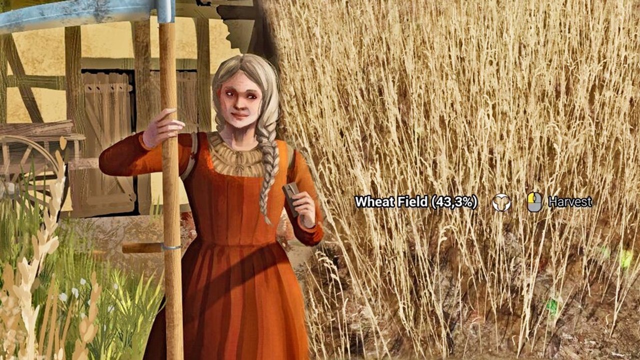 Getreideanbau in Medieval Frontiers: Hacken, Säen und Ernten im Zeitraffer