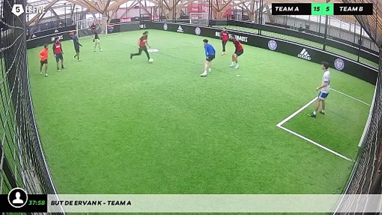 But de Ervan K - Team A