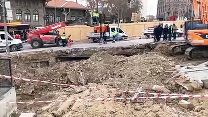 Ankara'da korku dolu anlar!