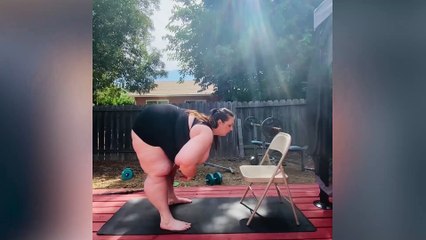 XXXXXL mum urecognisable after losing 15st after breast cancer scare