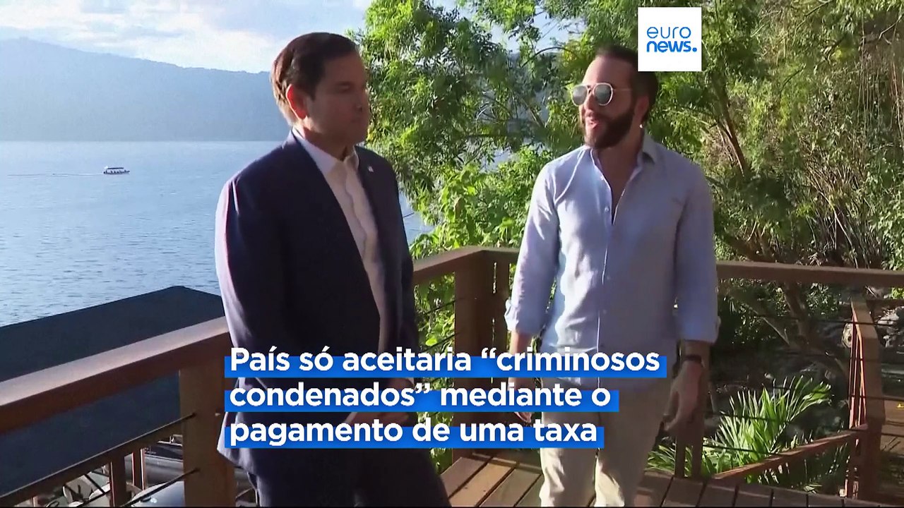 El Salvador oferece-se para aceitar deportados e cidadãos americanos no âmbito da externalização do sistema prisional dos EUA